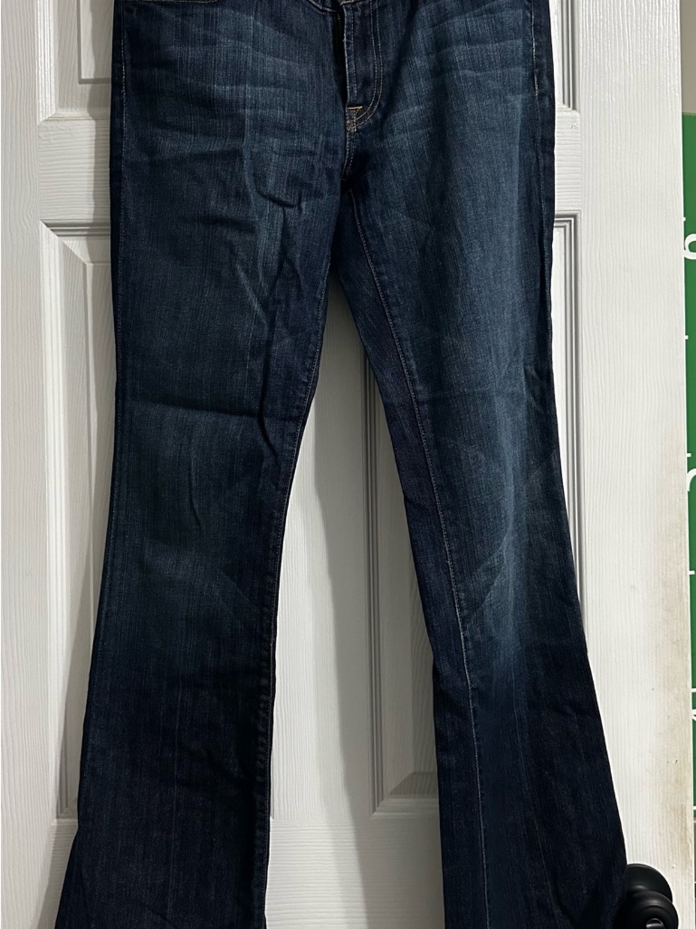 7 for all mankind Dark Wash Bootcut Jeans